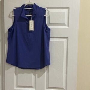 Tommy Bahama island zone Sleeveless Performance Tank - Blue xl new w tag